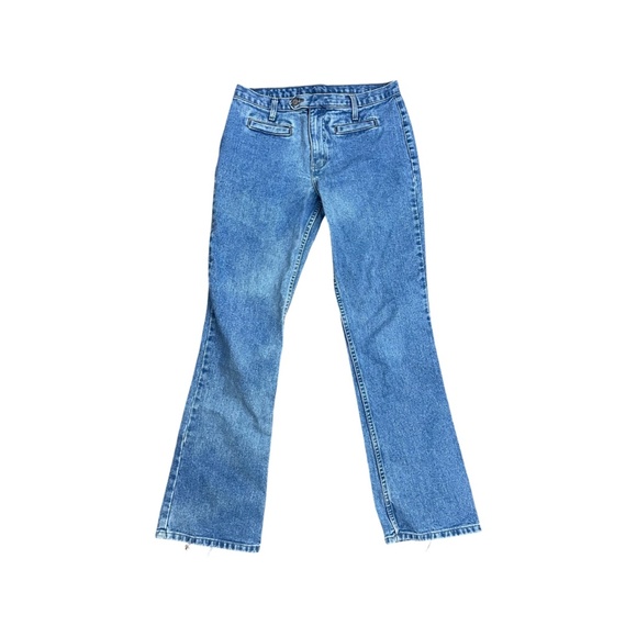 VINTAGE! Y2K! L.EI. Low Rise Flare Leg Denim - Picture 1 of 6